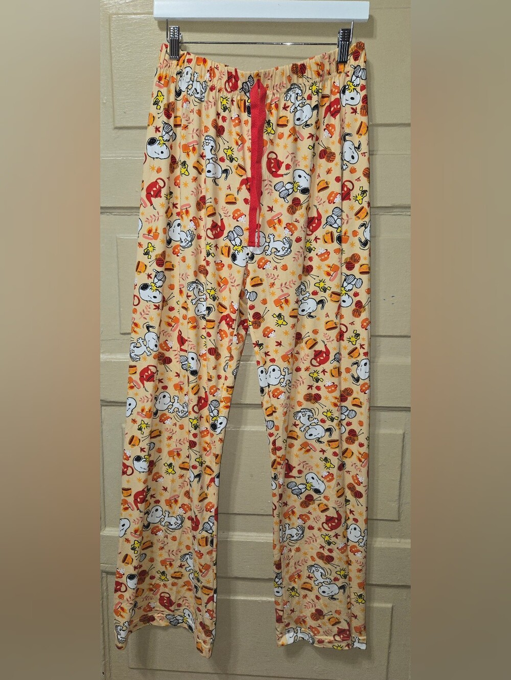 Snoopy Fall Pumpkin Spice Pajama Pants Size: XL NWOT